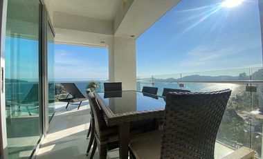 Depto. sobre Costera y Playa, HERMOSA VISTA
