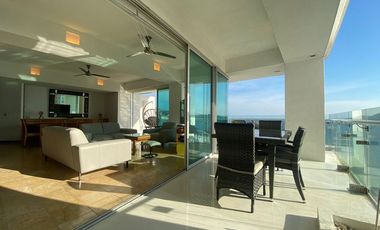 Depto. sobre Costera y Playa, HERMOSA VISTA