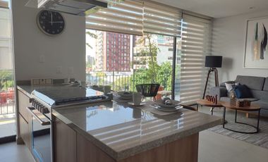 DEPARTAMENTO AMUEBLADO EN RENTA EN TORRE MAQ LADRÓN  DE GUEVARA