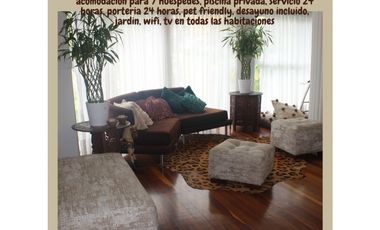 Casa Campestre Amoblada en Arriendo Envigado Sector Loma del Chocho