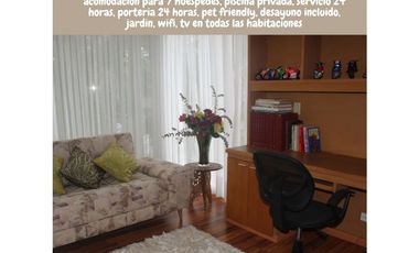 Casa Campestre Amoblada en Arriendo Envigado Sector Loma del Chocho