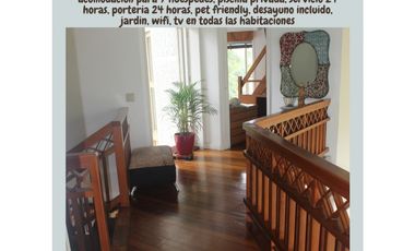 Casa Campestre Amoblada en Arriendo Envigado Sector Loma del Chocho