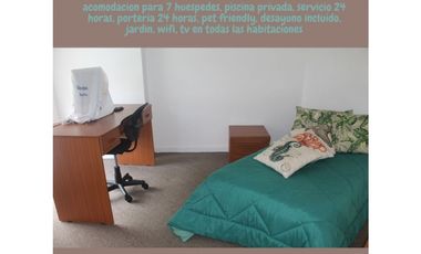 Casa Campestre Amoblada en Arriendo Envigado Sector Loma del Chocho