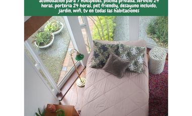 Casa Campestre Amoblada en Arriendo Envigado Sector Loma del Chocho