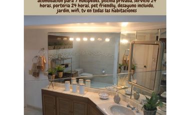 Casa Campestre Amoblada en Arriendo Envigado Sector Loma del Chocho