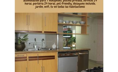 Casa Campestre Amoblada en Arriendo Envigado Sector Loma del Chocho