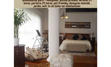 Casa Campestre Amoblada en Arriendo Envigado Sector Loma del Chocho