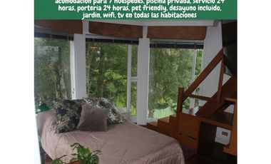 Casa Campestre Amoblada en Arriendo Envigado Sector Loma del Chocho