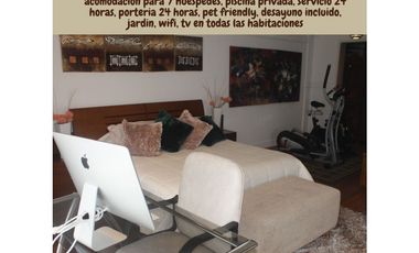 Casa Campestre Amoblada en Arriendo Envigado Sector Loma del Chocho