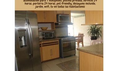 Casa Campestre Amoblada en Arriendo Envigado Sector Loma del Chocho