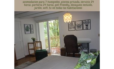 Casa Campestre Amoblada en Arriendo Envigado Sector Loma del Chocho
