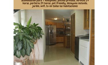 Casa Campestre Amoblada en Arriendo Envigado Sector Loma del Chocho