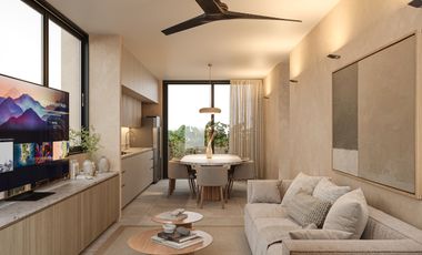 Departamento en venta Mérida Yucatán, Privada Maktub Temozón Norte