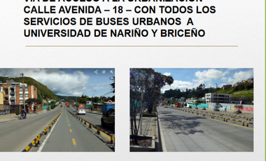 ALQUILA LOTE TOROBAJO PASTO