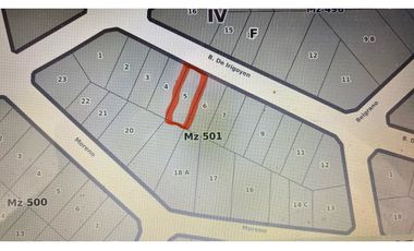 LOTE MULTIFAMILIAR - COMERCIAL -HOTELERO A 1 CUADRA DEL MAR