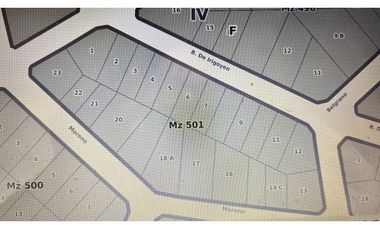 LOTE MULTIFAMILIAR - COMERCIAL -HOTELERO A 1 CUADRA DEL MAR