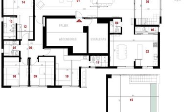 Venta departamento de 4 dormitorios, edificio con amenities, en zona Centro