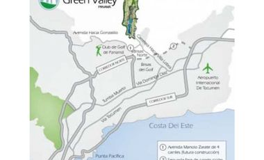 VENTA TERRENO UBICADO EN BRISAS DEL GOLF, GREEN VALLEY
