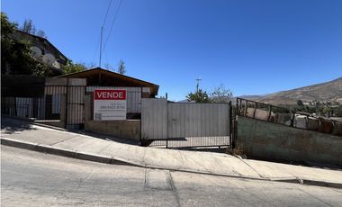 Vendo Terreno 460m2 con Casa 45m2 en Illapel