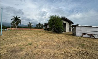 Lote con casa mejora en venta Condominio Campestre Terranova Palmira