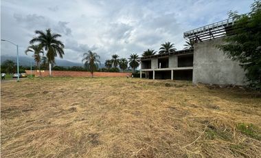 Lote con casa mejora en venta Condominio Campestre Terranova Palmira