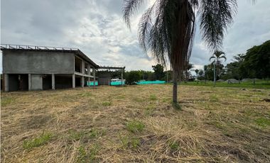 Lote con casa mejora en venta Condominio Campestre Terranova Palmira