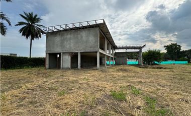 Lote con casa mejora en venta Condominio Campestre Terranova Palmira