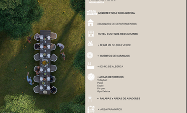 Departamento en Preventa en La Presa de la boca