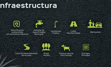 Terreno residencial con servicios en Conkal