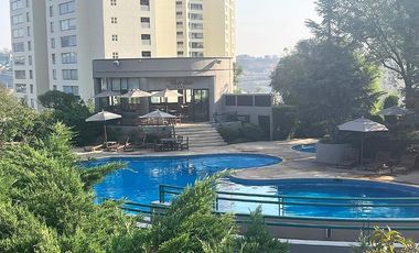 Impresionante departamento con vistas excepcionales en la torre más reciente de Frondoso Lomas Country