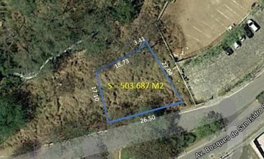 Terreno en Venta en Las Cañadas 504.47m2 Uso de suelo mixto