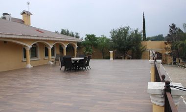 QUINTA EN RENTA EN EL BARRIAL, SANTIAGO NUEVO LEON