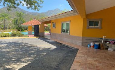 QUINTA CAMPESTRE EN VENTA EN SANTIAGO NUEVO LEON