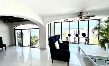 CASA CON VISTA AL MAR EN LA PENINSULA DE SANTIAGO EN MANZANILLO