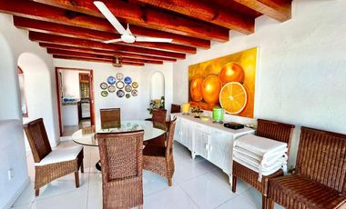 CASA CON VISTA AL MAR EN LA PENINSULA DE SANTIAGO EN MANZANILLO