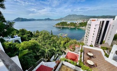 CASA CON VISTA AL MAR EN LA PENINSULA DE SANTIAGO EN MANZANILLO