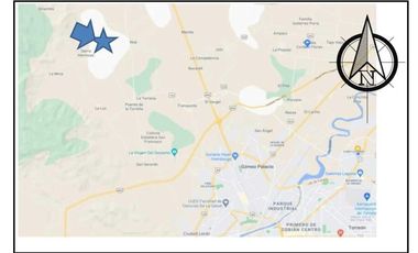 TERRENO EN VENTA SOBRE CARRETERA DGO - LA TORREÑA EN GÓMEZ PALACIO, DURANGO