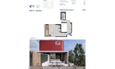 Rosario: Juan Manuel de Rosas 1177 monoambiente estudio desde 31 m2 hasta 37 m2 contrafrente con balcón, Santa Fe, Argentina