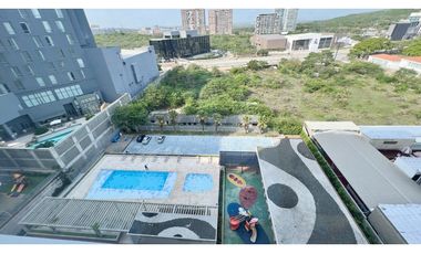 VENDO APARTAMENTO AMOBLADO El PORTAL DEL GENOVÉS-BAQ