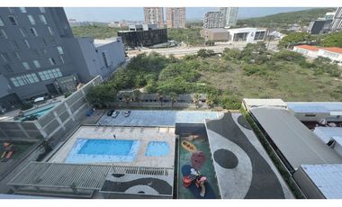 VENDO APARTAMENTO AMOBLADO El PORTAL DEL GENOVÉS-BAQ