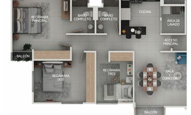 Departamento Inteligente en Venta :: ¡A unos pasos de la CDMX!
