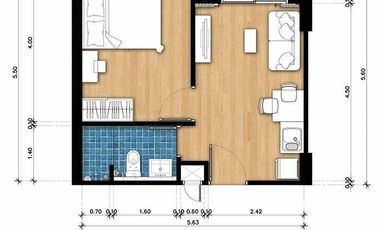 1 Bedroom Condo for sale at Kalpapruek Grand Park Chiangrai