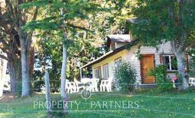 Gran parcela  y casa de campo con vista a volcanes lago Puyehue
