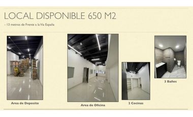 SE ALQUILA LOCAL COMERCIAL EN LA VIA ESPAÑA