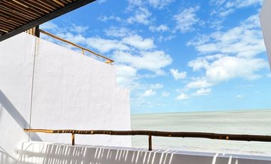 Hermosa villa en Venta frente al Mar en las playa de san Benito Yucatan