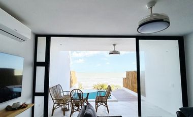 Hermosa villa en Venta frente al Mar en las playa de san Benito Yucatan