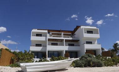 Hermosa villa en Venta frente al Mar en las playa de san Benito Yucatan