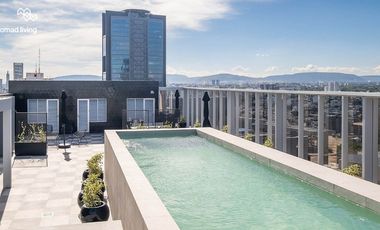 Lofts amueblados Nomad living Americas y Pablo Neruda