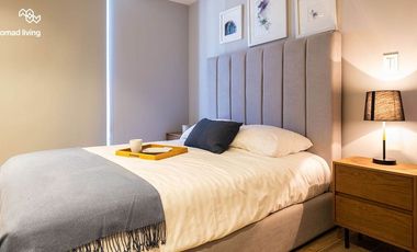 Lofts amueblados Nomad living Americas y Pablo Neruda