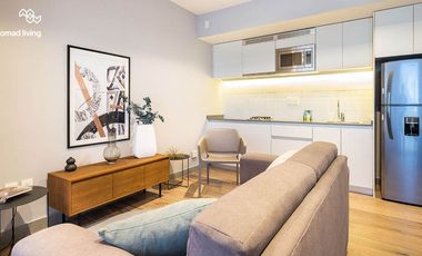 Lofts amueblados Nomad living Americas y Pablo Neruda